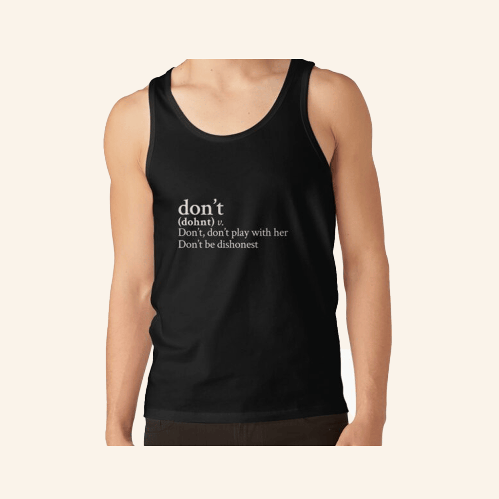 Bryson Tiller Merch Don't By Bryson Tiller Stick The Song Tank Top Gifts For Fans Bryson Tiller Merch Don't By Bryson Tiller Stick The Song Tank Top Gifts For Fans