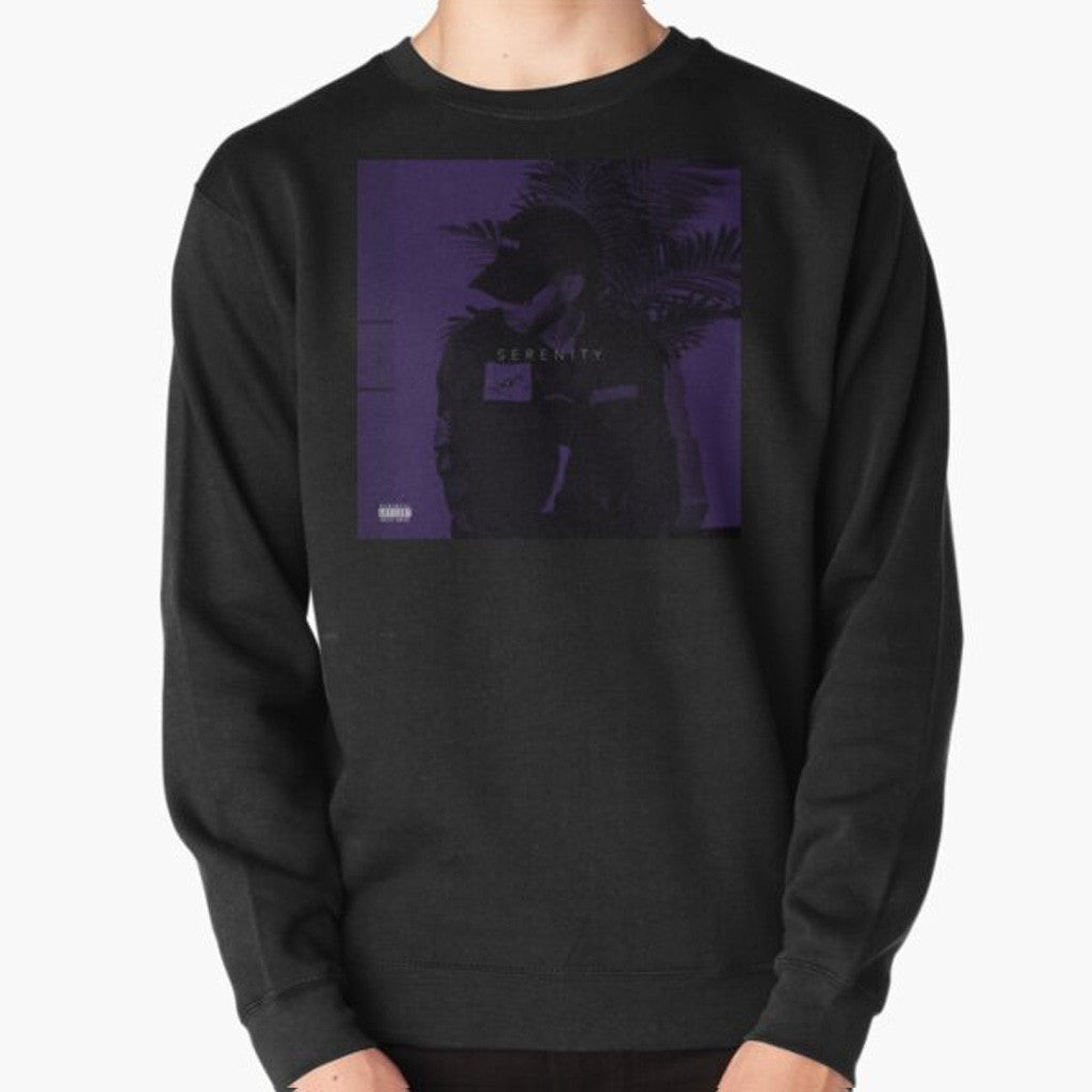 Bryson Tiller Merch Purple Tiller Serenity Classic Sweatshirt Gifts For Music Enthusiasts