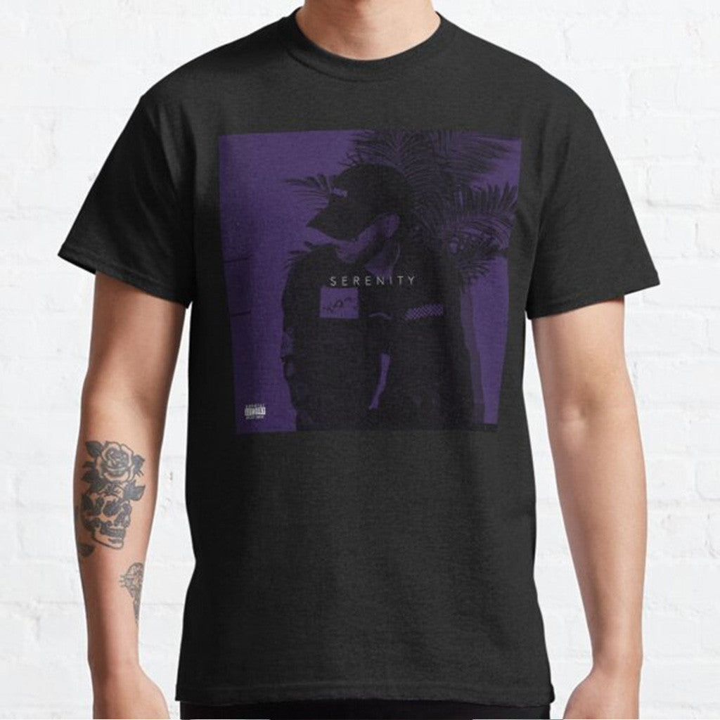 Bryson Tiller Merch Purple Tiller Serenity Classic T-Shirt Gifts For Music Enthusiasts