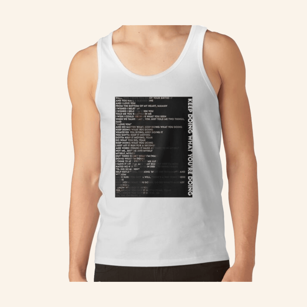 Bryson Tiller Merch White Tank Top Presents For Music Lovers Bryson Tiller Merch White Tank Top Presents For Music Lovers