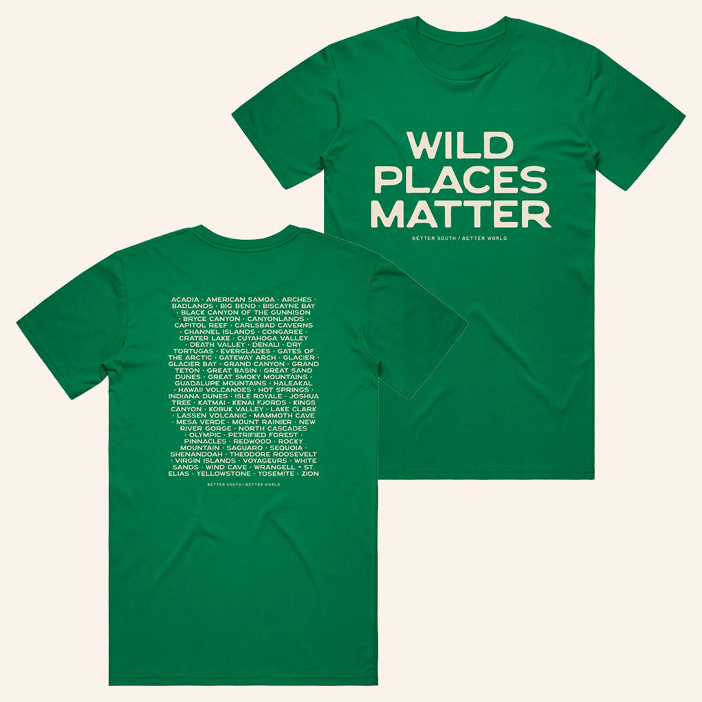 Bs General Merch Wild Places Matter T-Shirt Gift Ideas For Him