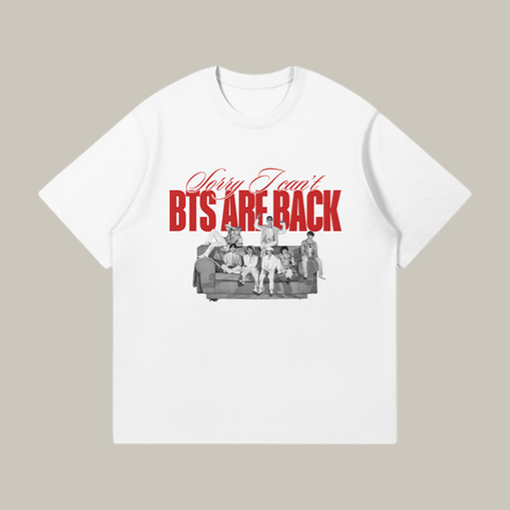 BTS Are Back Group Members T-Shirt BTS World Tour Arirang Merch Music Lover Gift For Army