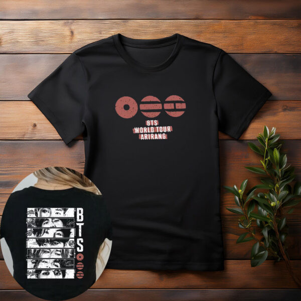 BTS Arirang Logo T-Shirt BTS World Tour Arirang Shirt Best Present For Army