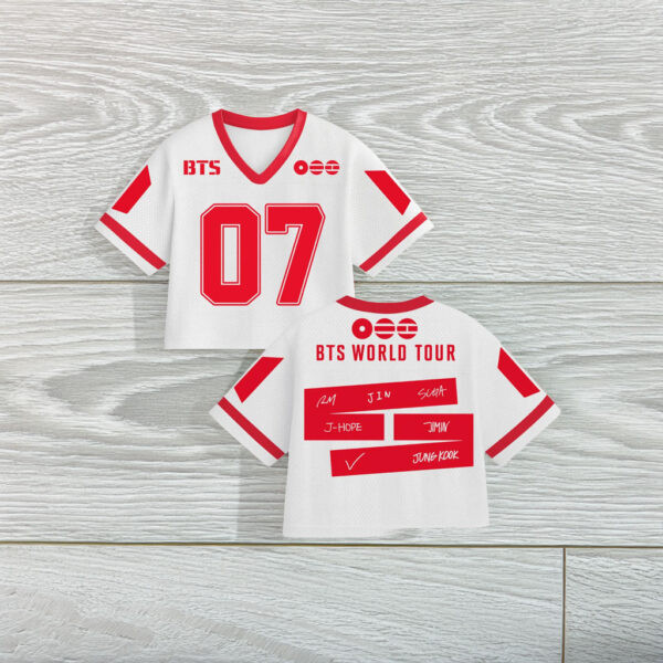 BTS Arirang World Tour Crop Top Jersey BTS World Tour Arirang Clothes Gift For Army