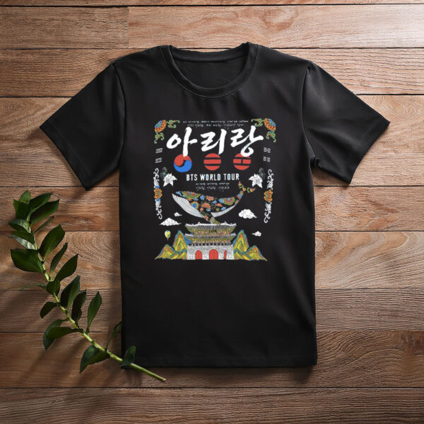 BTS Arirang World Tour T-Shirt BTS World Tour Arirang Clothes Kpop Music Lover Gift For Army