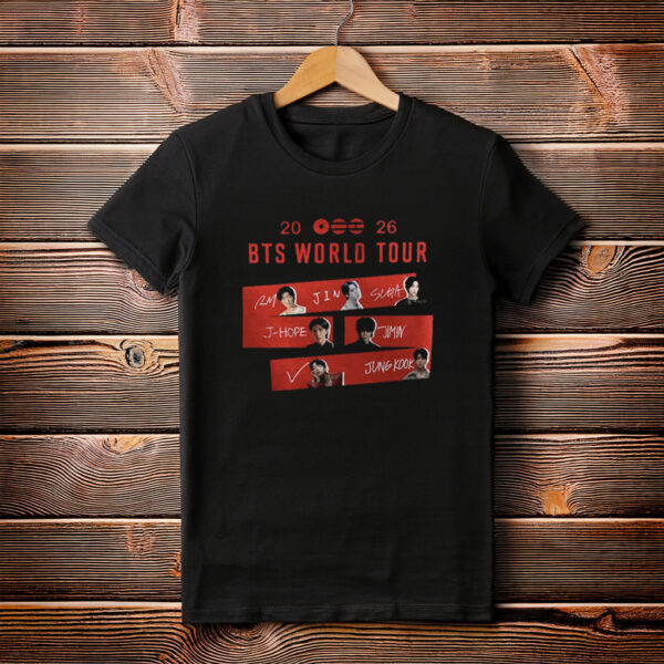 BTS Arirang World Tour T-Shirt BTS World Tour Arirang Clothes Present For Army