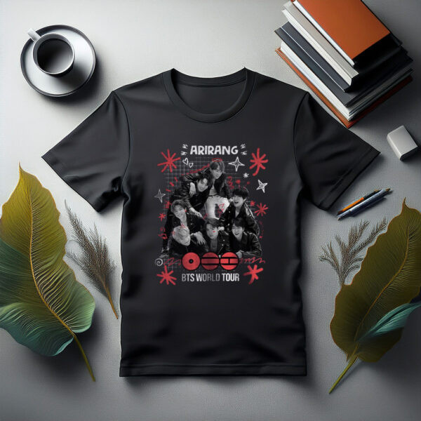 BTS Arirang World Tour T-Shirt BTS World Tour Arirang Merch Kpop Music Fan Gift Idea