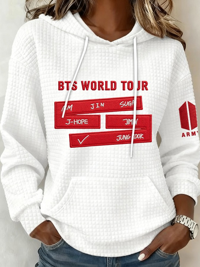 BTS Army World Tour 2026 Hoodie BTS Merch Gifts For K-Pop Fans
