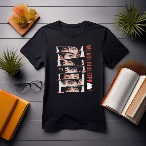 BTS Bulletproof Tour T-Shirt BTS World Tour Arirang Clothes Best Present For Army