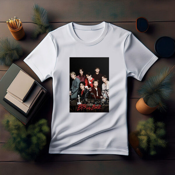 BTS Is Back Graphic T-Shirt BTS World Tour Arirang Merch Cool Present For Fans