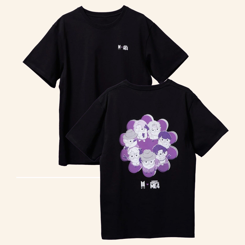 BTS Merch BTS X DM4 T-Shirt Black Christmas Gifts For Besties BTS Merch BTS X DM4 T-Shirt Black Christmas Gifts For Besties