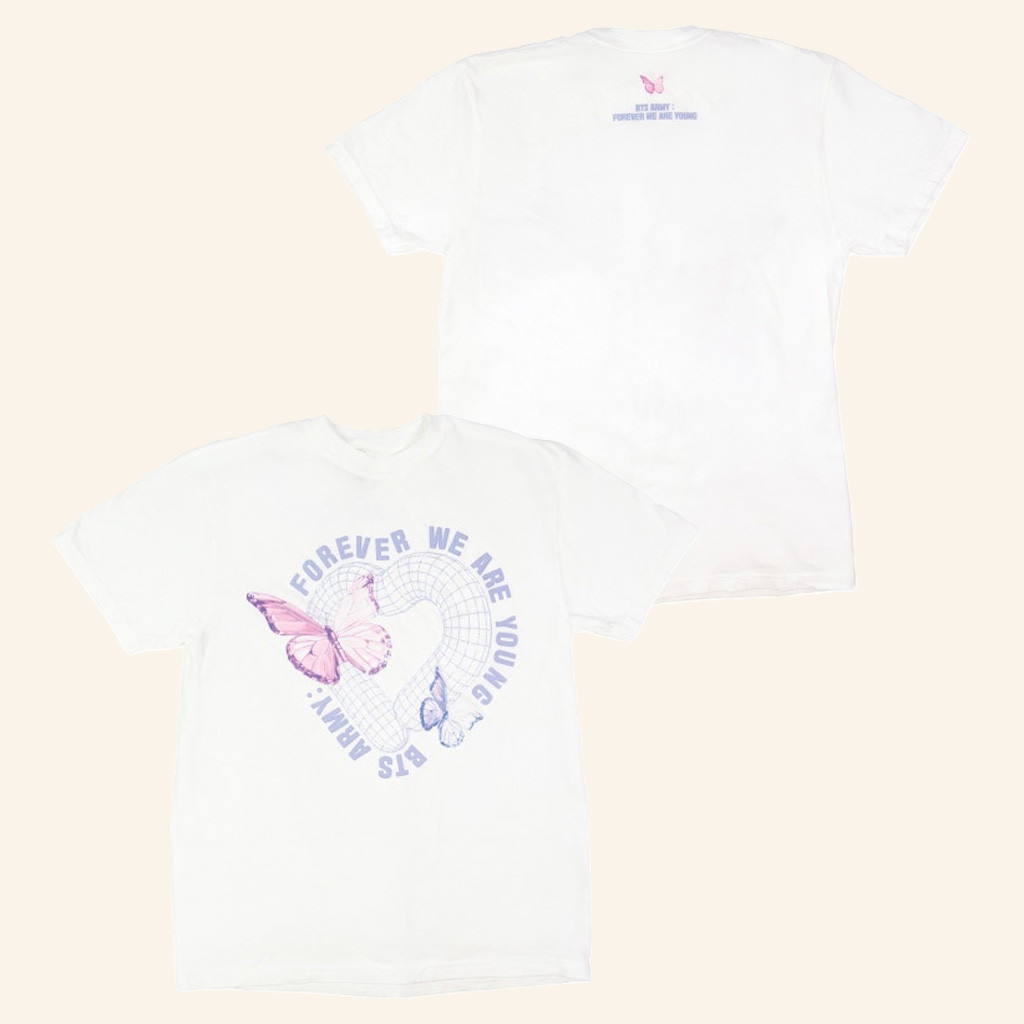 BTS Merch Butterfly Forever We Are Young BTS Army T-Shirt Christmas Gift Ideas BTS Merch Butterfly Forever We Are Young BTS Army T-Shirt Christmas Gift Ideas