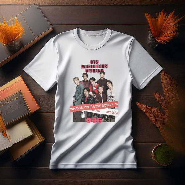 BTS World Tour Arirang Photobooth T-Shirt BTS 2026 Comeback Merch Great Present For Army