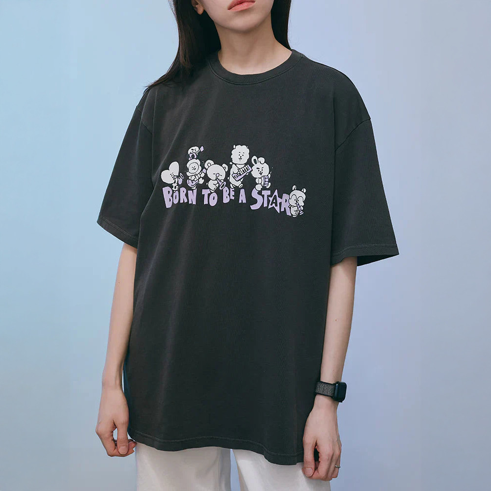 BTS x BT21 Minini Band T-Shirt BTS Arirang World Tour 2026 Shirt Best Gift For Army