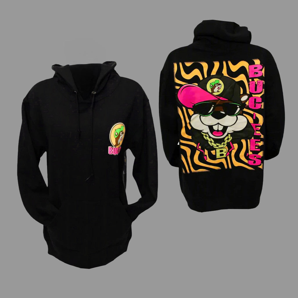 Buc Ee's Merch Buc-ee's Hipster Black Logo Hoodie Gifts For Girlfriend Buc Ee's Merch Buc-ee's Hipster Black Logo Hoodie Gifts For Girlfriend