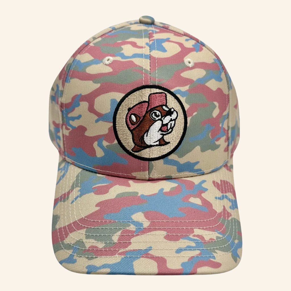 Buc Ee's Merch Buc Ee's Logo Camo Hat Embroidered Gifts For Girlfriend