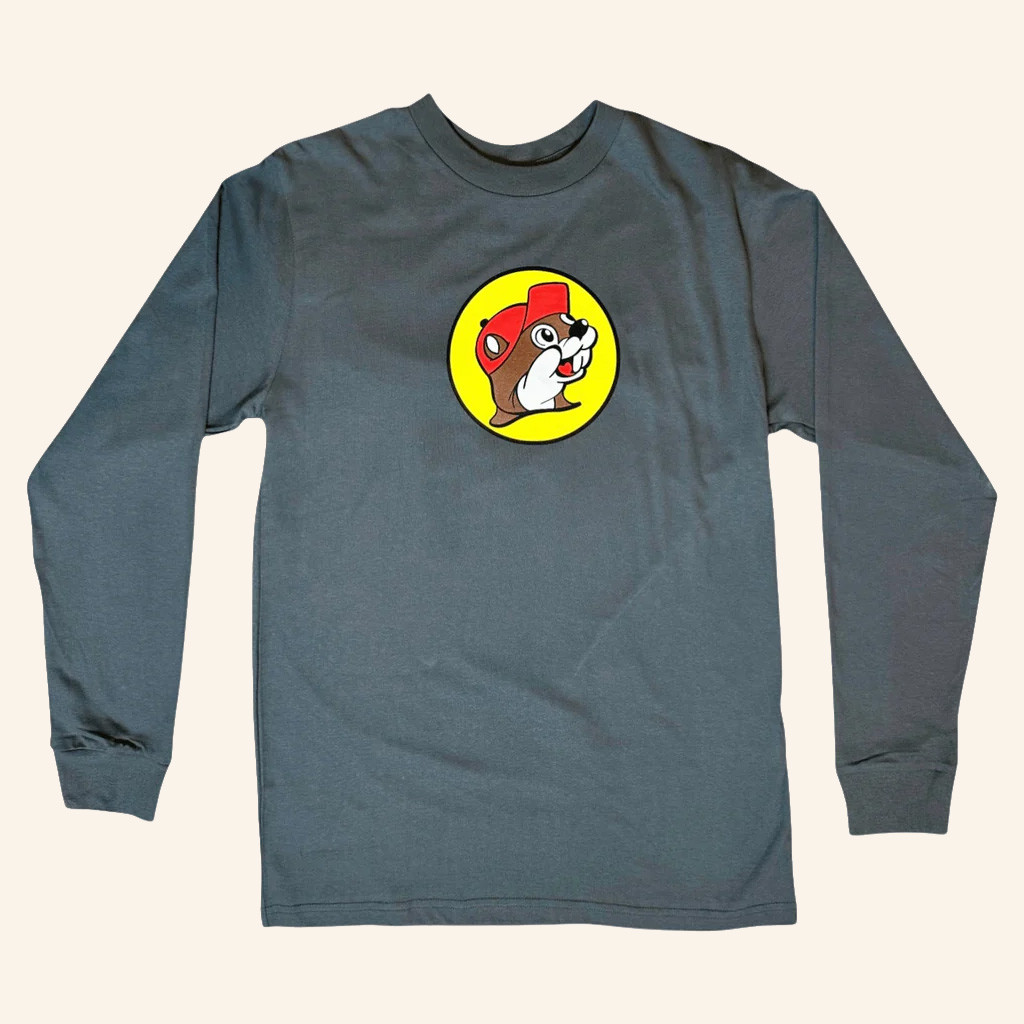 Buc Ee's Merch Buc Ee's Logo Long Sleeve Shirt Best Gifts For Dad