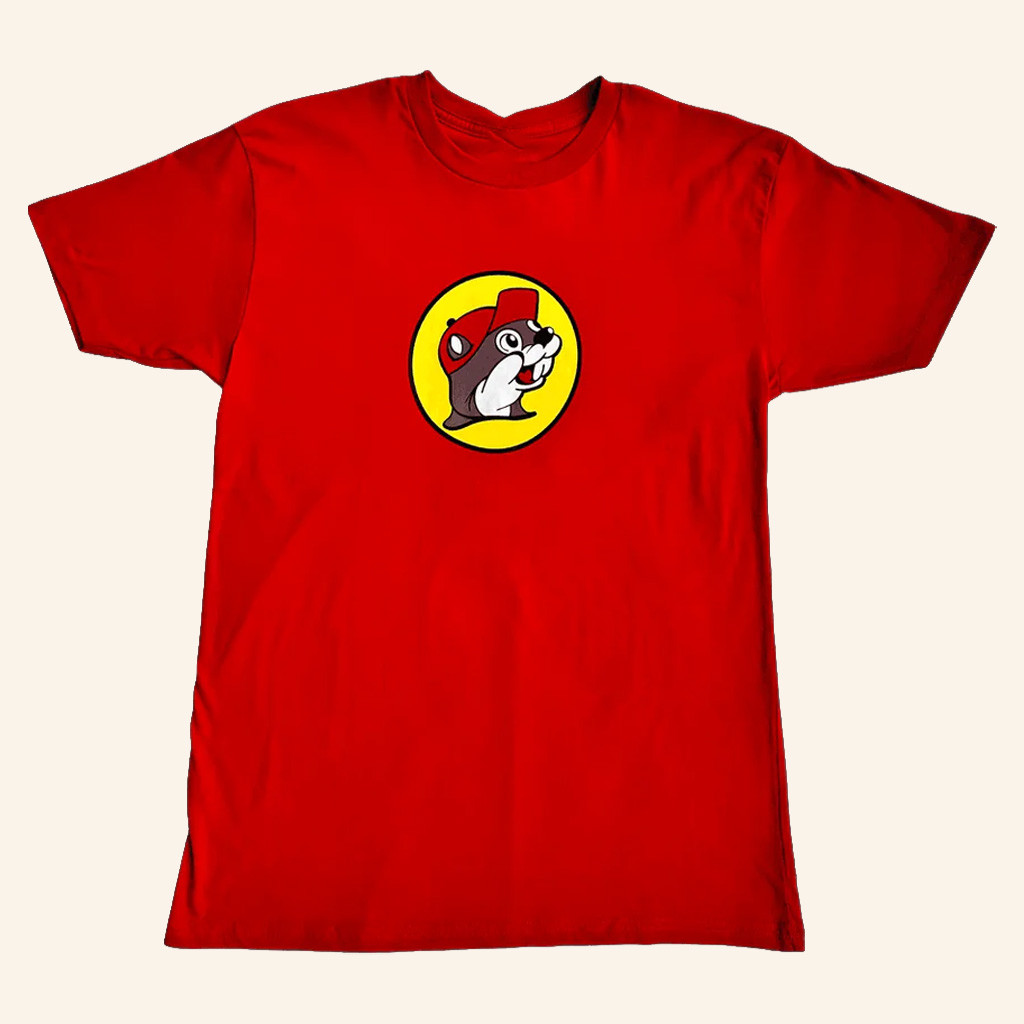 Buc Ee's Merch Buc Ee's Logo Red T-Shirt Gifts Ideas For Boyfriend
