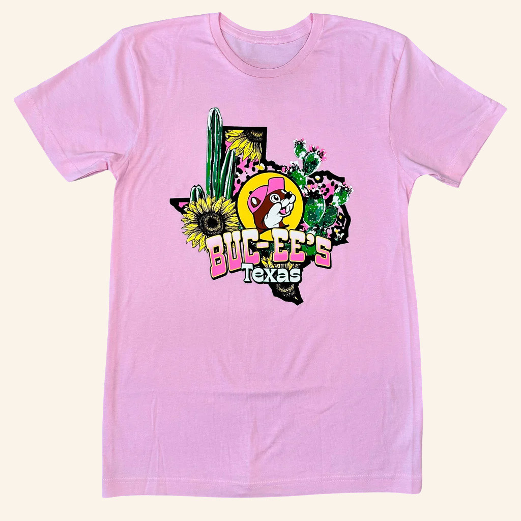 Buc Ee's Merch Buc Ee's Texas Cactus T-Shirt Unique Gifts Ideas For Wife