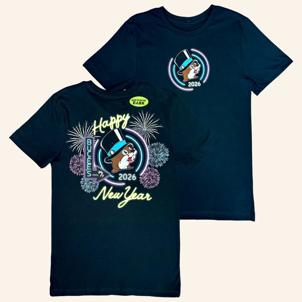 Buc Ee's Merch Happy New Year 2026 T-Shirt Best Gifts For Boyfriend