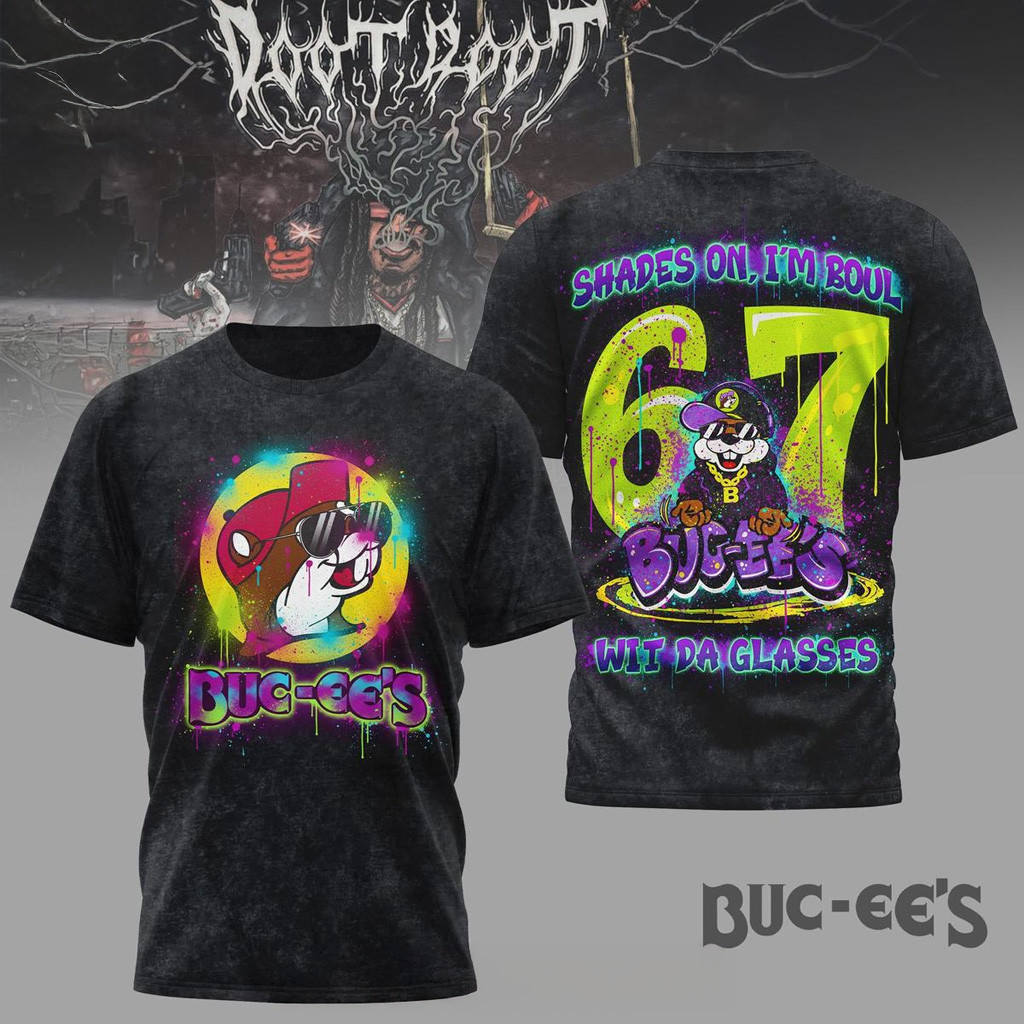 Buc-ee's Shades On I'm Boul Wit Da Glasses T-Shirt Buc-ee's Merch Gifts For Him