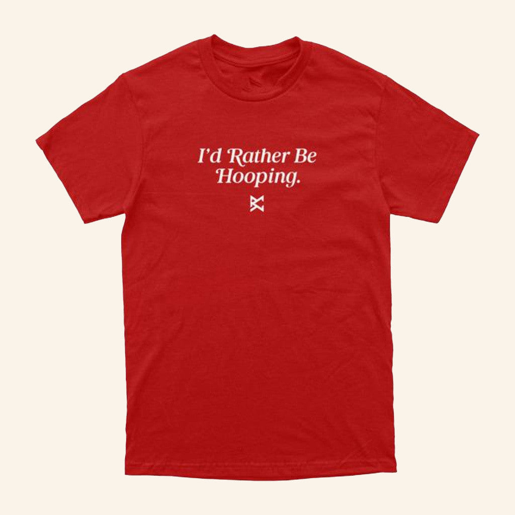 Bucket Culture Merch I'd Rather Be Hooping T-Shirt Birthday Gift For Her Bucket Culture Merch I'd Rather Be Hooping T-Shirt Birthday Gift For Her