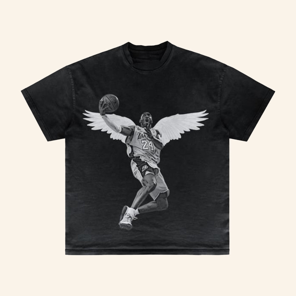 Bucket Culture Merch Kobe Angel Vintage T-Shirt Gifts For Husband Bucket Culture Merch Kobe Angel Vintage T-Shirt Gifts For Husband