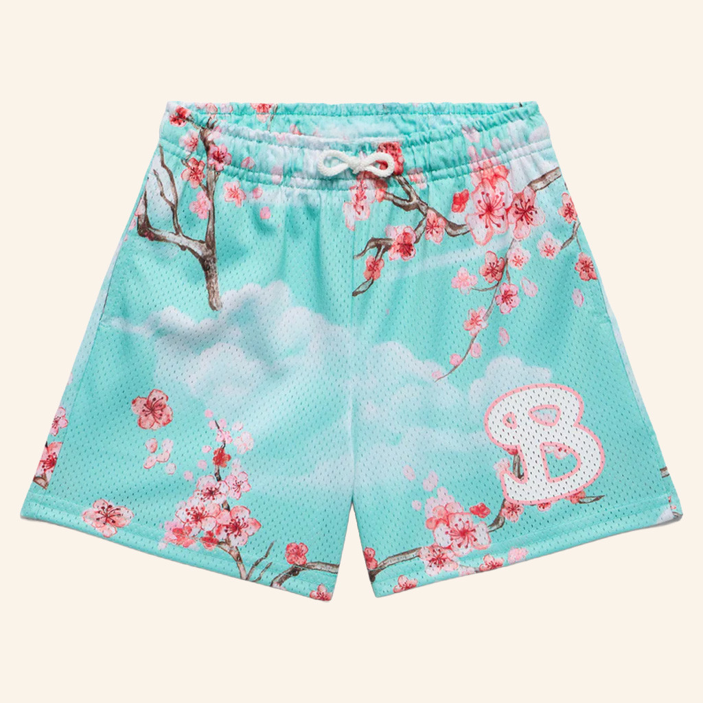 BucketSquad Merch Cherry Blossom Spring Sky Shorts Best Gifts For Friends BucketSquad Merch Cherry Blossom Spring Sky Shorts Best Gifts For Friends