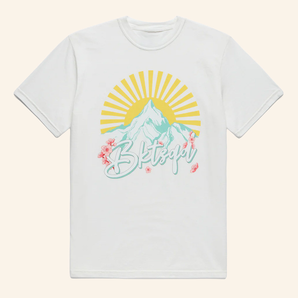 BucketSquad Merch Cherry Blossom Spring Sky T-Shirt Unique Gifts For Besties