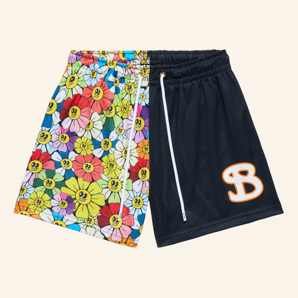 BucketSquad Merch Split Bloom Shorts Unique Gifts For Best Friends BucketSquad Merch Split Bloom Shorts Unique Gifts For Best Friends