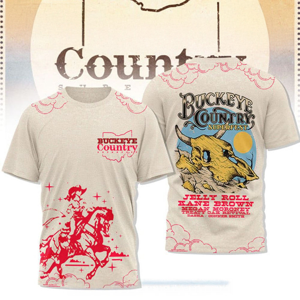 Buckeye Country Super Fest 2025 Shirt Best Gifts For Music Lovers Buckeye Country Super Fest 2025 Shirt Best Gifts For Music Lovers