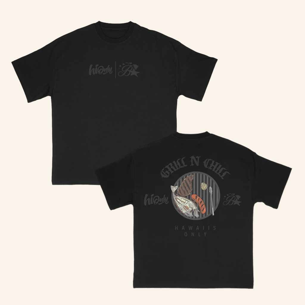 Budz And Baddiez Merch Grill N Chill Hawaiis Only T-Shirt Gifts For Husband Budz And Baddiez Merch Grill N Chill Hawaiis Only T-Shirt Gifts For Husband