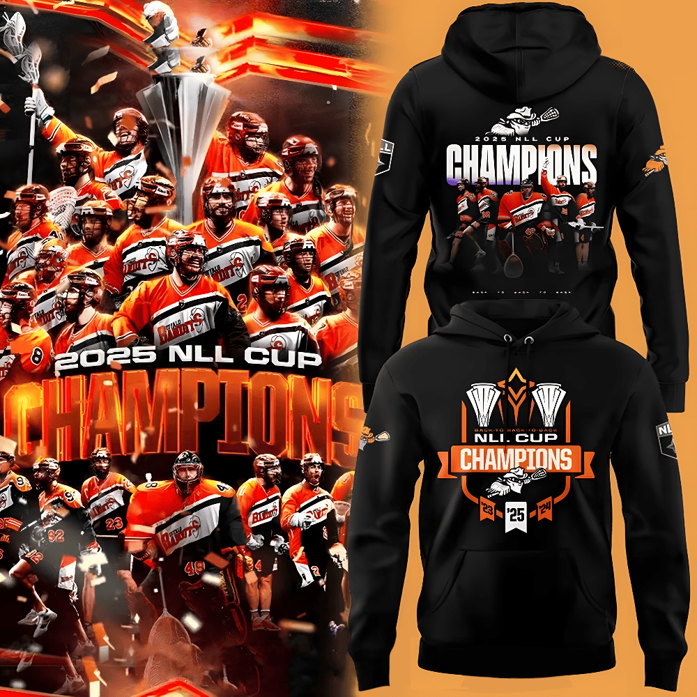 Buffalo Bandits 2025 NLL CUP CHAMPIONS Special Hoodie Gifts For Fans