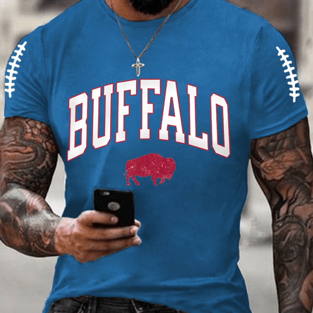 Buffalo Bills Fan T-Shirt Football Game Day Clothes Gift For Footballers