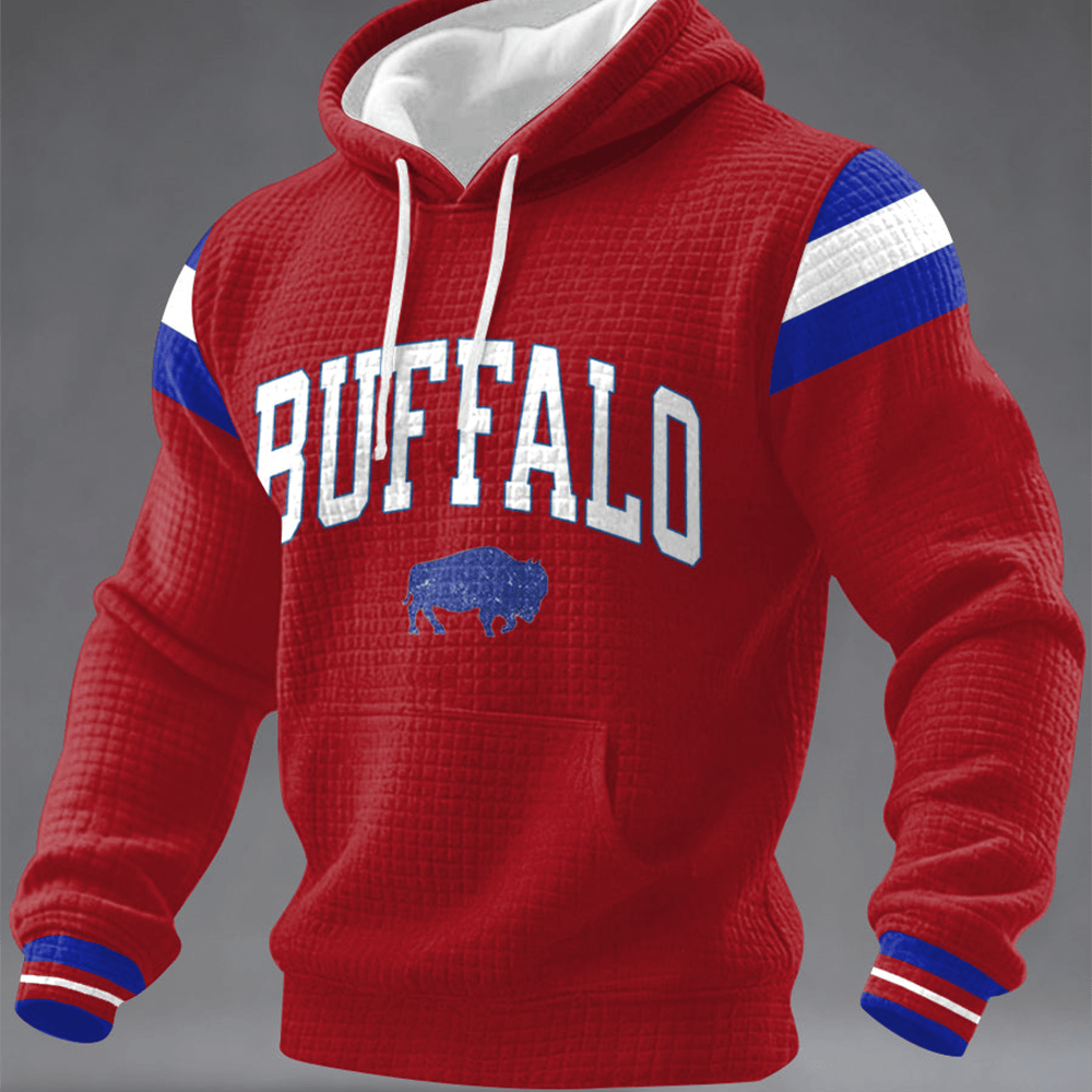 Buffalo Bills Football Hoodie Game Day Buffalo Bills Hooded Sweatshirt Football Fan Gifts