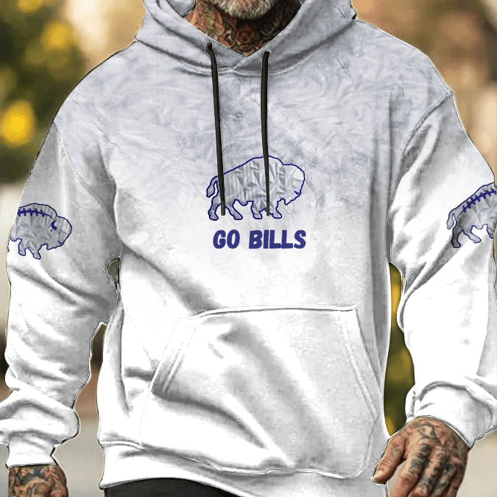 Buffalo Bills Football Hoodie Game Day Football Apparel Bills Mafia Gifts