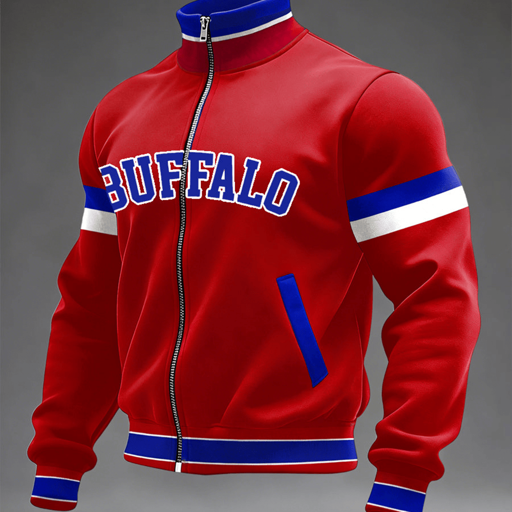 Buffalo Bills Football Jacket Game Day Football Apparel Buffalo Bills Fan Gifts
