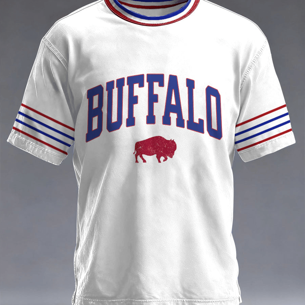 Buffalo Bills Football T-Shirt Game Day Buffalo Bills Clothes Football Lovers Gifts