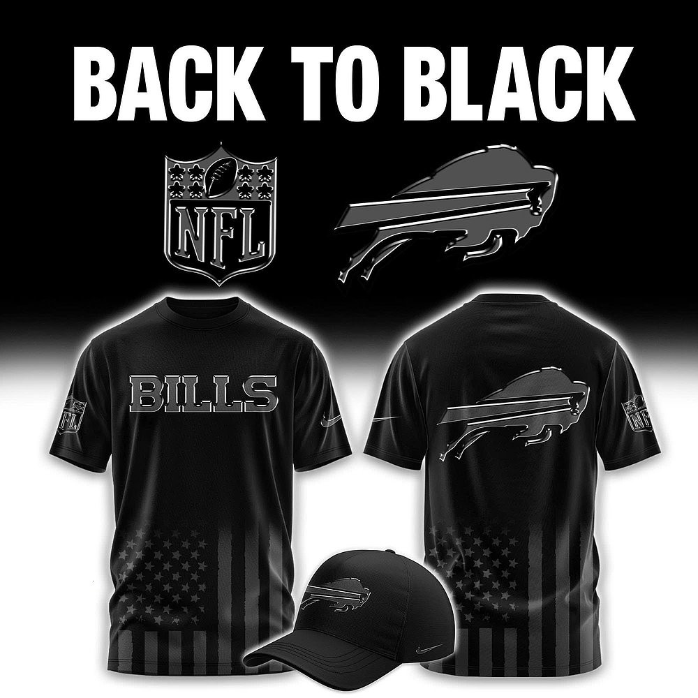 Buffalo Bills Is Back In Legendary Black T-Shirt
