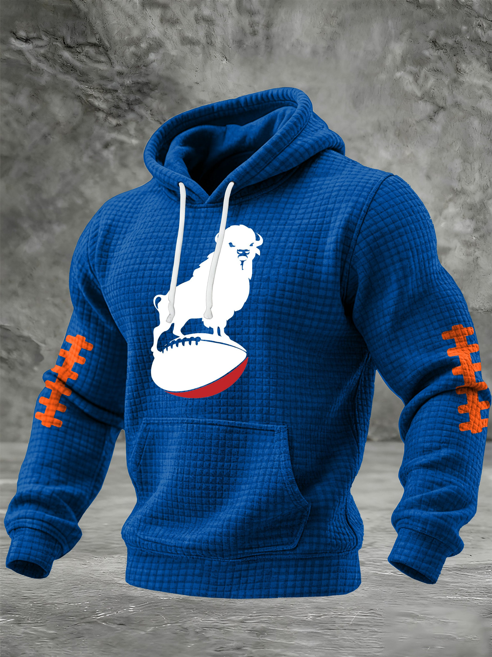 Buffalo Bills Merch Bills Game Day Hoodie Game Day Football Hooded Sweatshirt