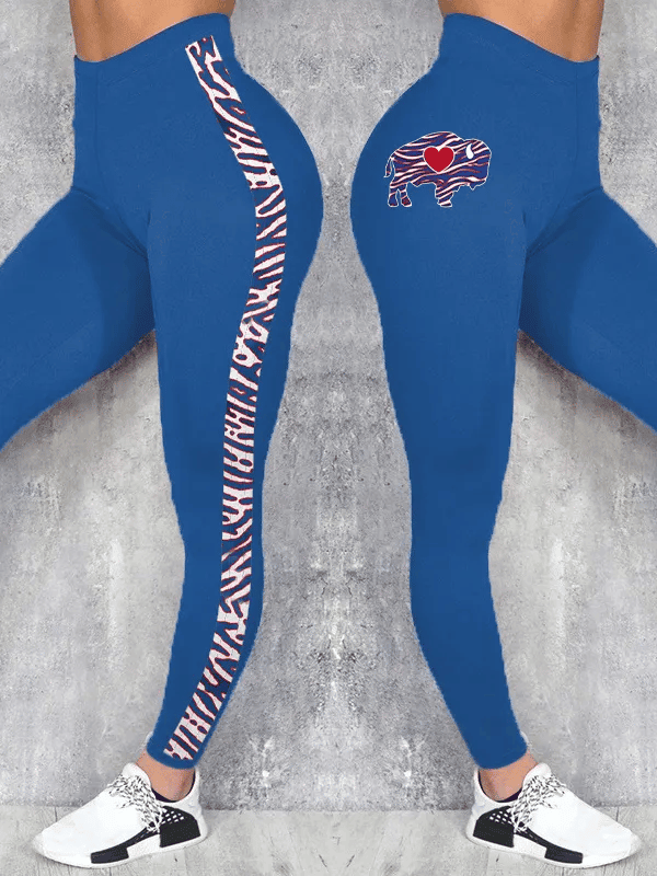 Buffalo Bills Merch Bills Game Day Leggings Football Themed Clothing Buffalo Bills Fan Gift
