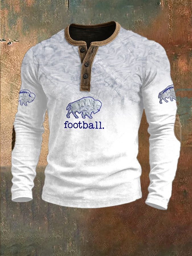 Buffalo Bills Merch Football Button Long Sleeve Shirt Go Bills Clothing Gift For Enthusiasts