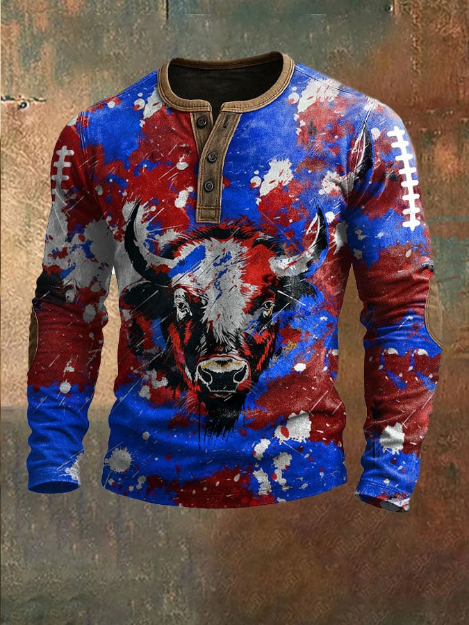 Buffalo Bills Merch Game Day Button Long Sleeve Shirt Trendy Fashion Football Player Gift Ideas