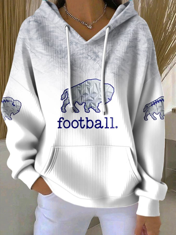 Buffalo Bills Merch Game Day Football Hoodie Bills Game Day Hoodie Gift For Football Lovers