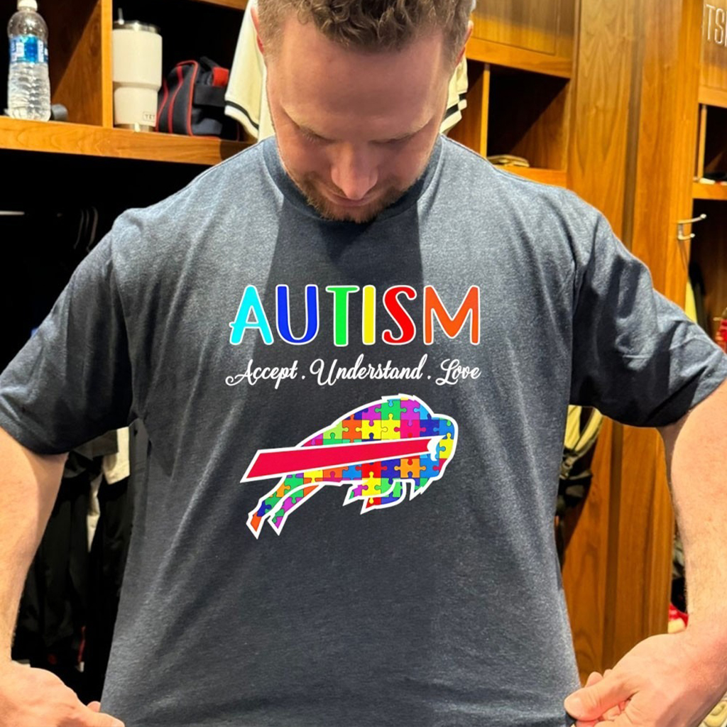 Buffalo Bills Nfl Autism Awareness Accept Understand Love T Shirt Buffalo Bills Nfl Autism Awareness Accept Understand Love T Shirt