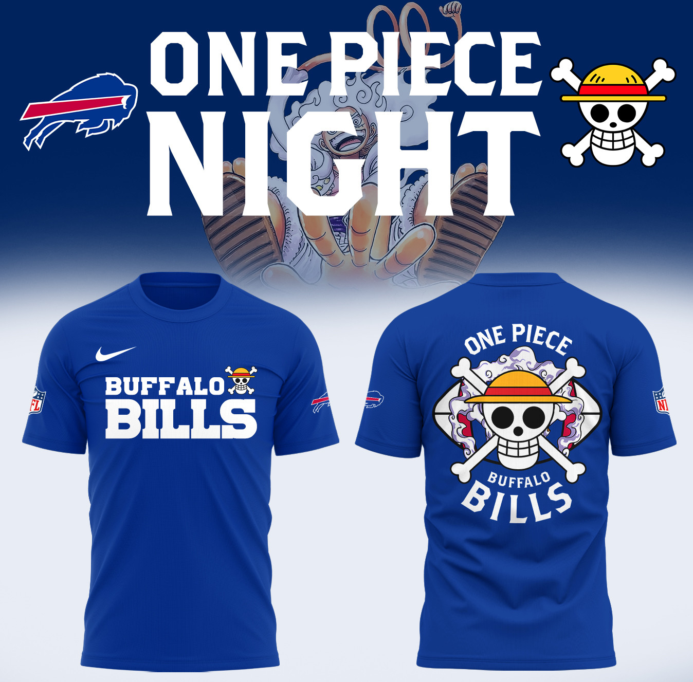 Buffalo Bills One Piece T-Shirt Limited Edition Best Gift For Football Supporters