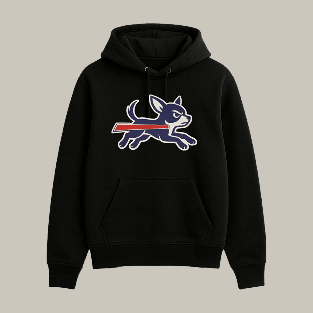Buffalo Bills Parody Logo Chihuahua Mafia Hoodie Football Apparel Dog Lover Gifts