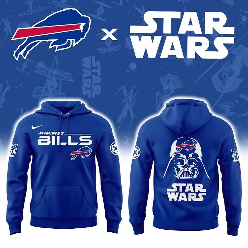 Buffalo Bills x Star Wars Night 2025 Edition Collection Hoodie
