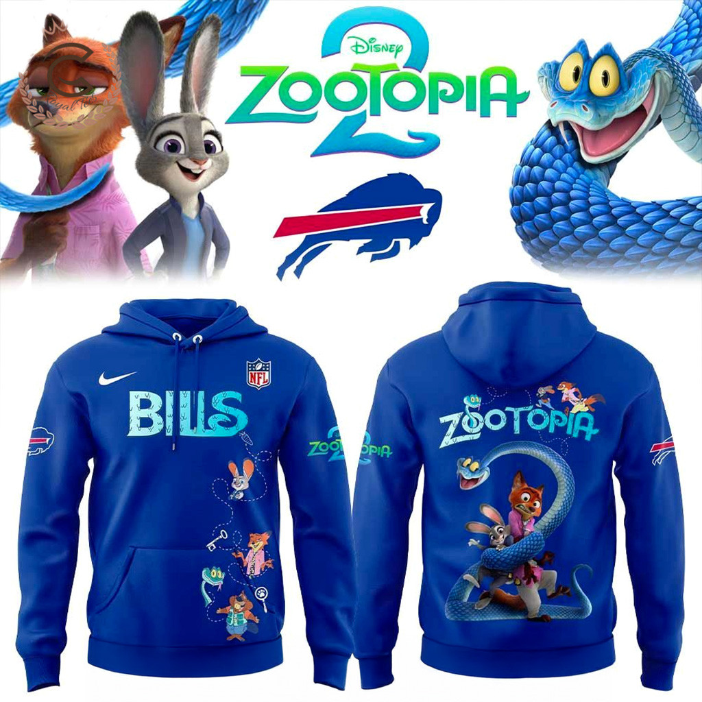 Buffalo Bills Zootopia 2 Hoodie Bills Merch Best Gifts For Football Fans