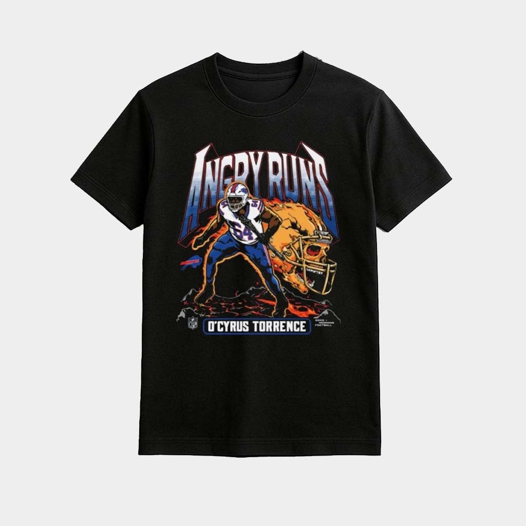 Buffalo Football Angry Runs Ocyrus Torrence Shirt Presents For Football Fans